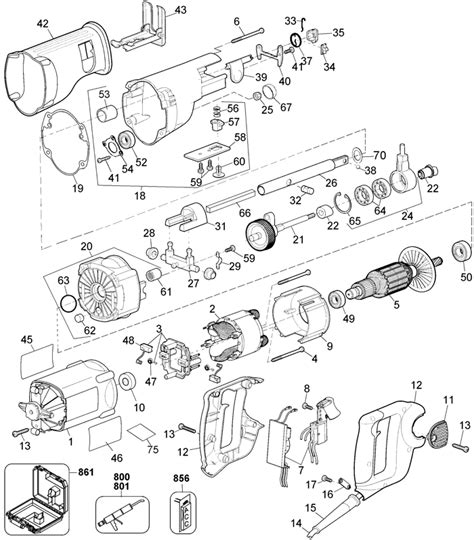 dewalt reciprocating saw parts